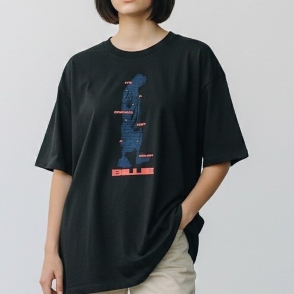 Adult XXL BILLIE EILISH It's A Craving Not A Crush Lunch Hit Me Hard & Soft Tee